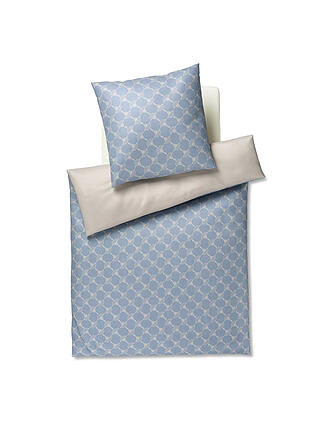 JOOP | Biancheria da letto in raso Cornflower 70x90cm/140x200cm Bright Blue