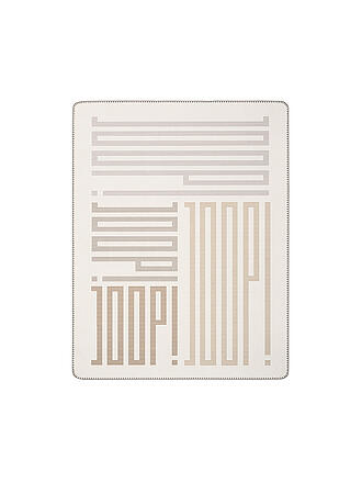 JOOP | Coperta da salotto 150x200cm JOOP! BARS Natur