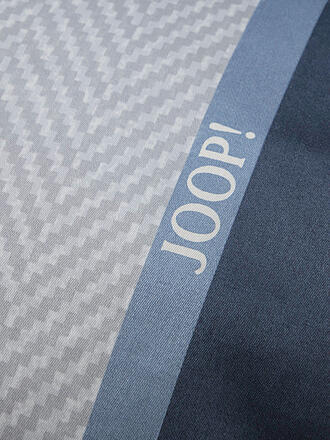 JOOP | Biancheria da letto in raso HERRINGBONE STRIPES 70x90cm/140x220cm Ocean
