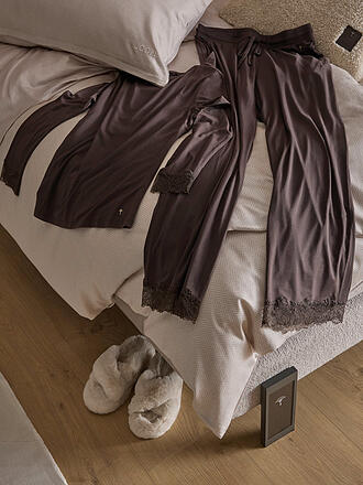 JOOP | Biancheria da letto in raso HERRINGBONE 70x90cm/140x200cm Crema