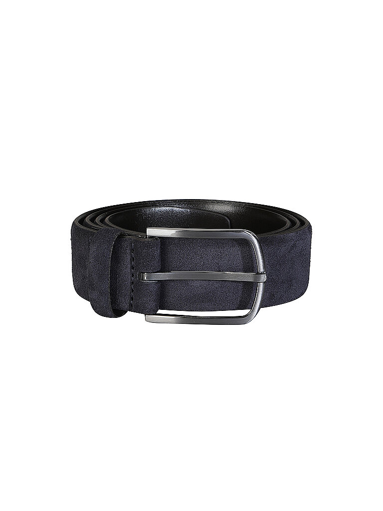 Joop Cintura in pelle blu 100