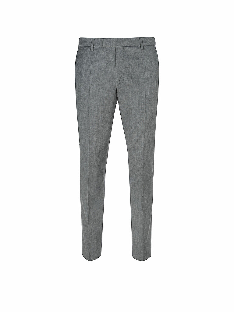 Joop Pantaloni da abito slim fit BLAYR grigio 50