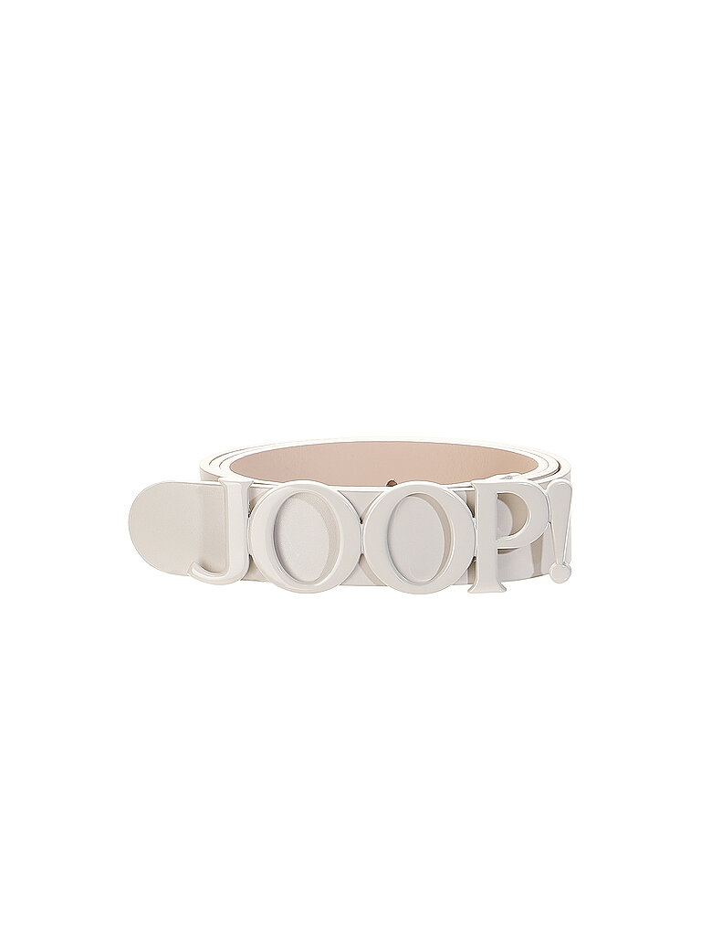 Joop Cintura in pelle crema 100