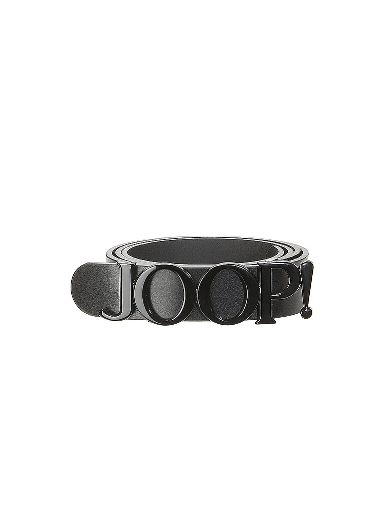 Joop Cintura in pelle nero 90