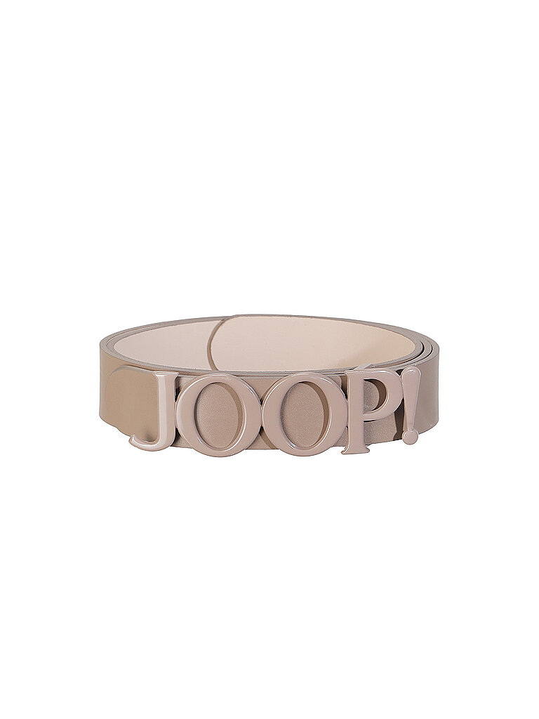 Joop Cintura in pelle beige 95