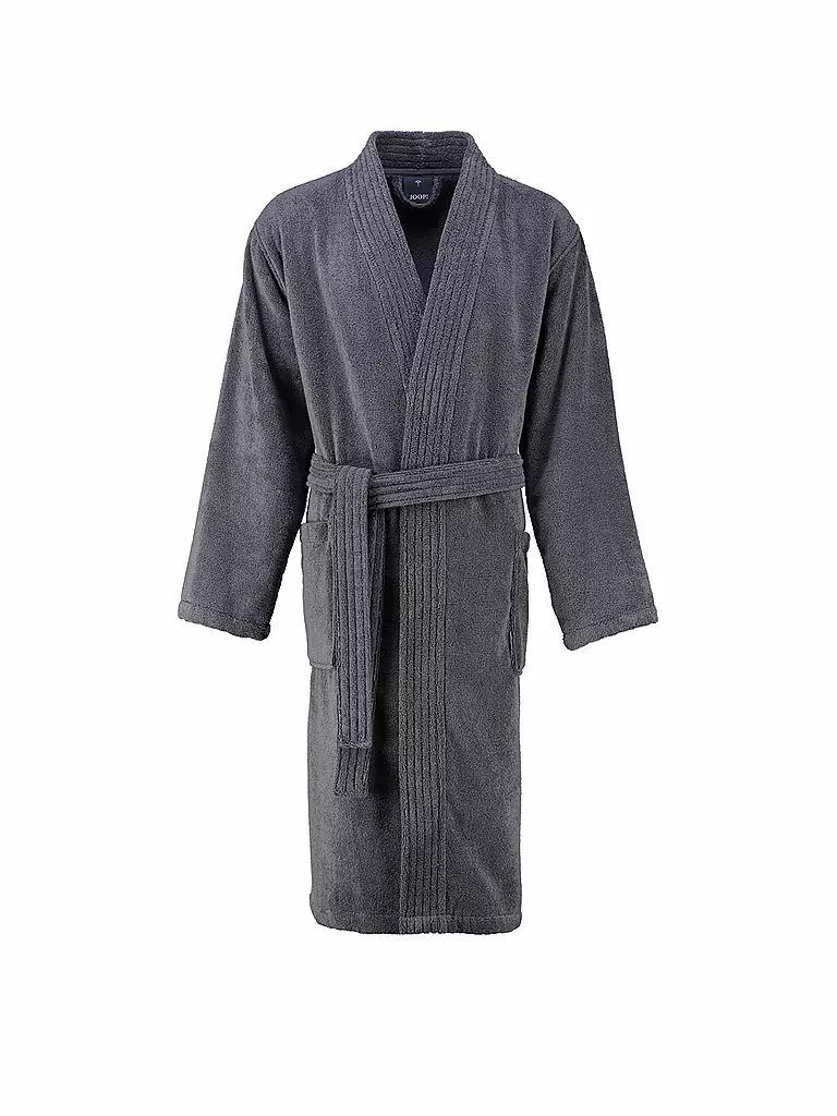 JOOP | Accappatoio da uomo (antracite) | Grigio