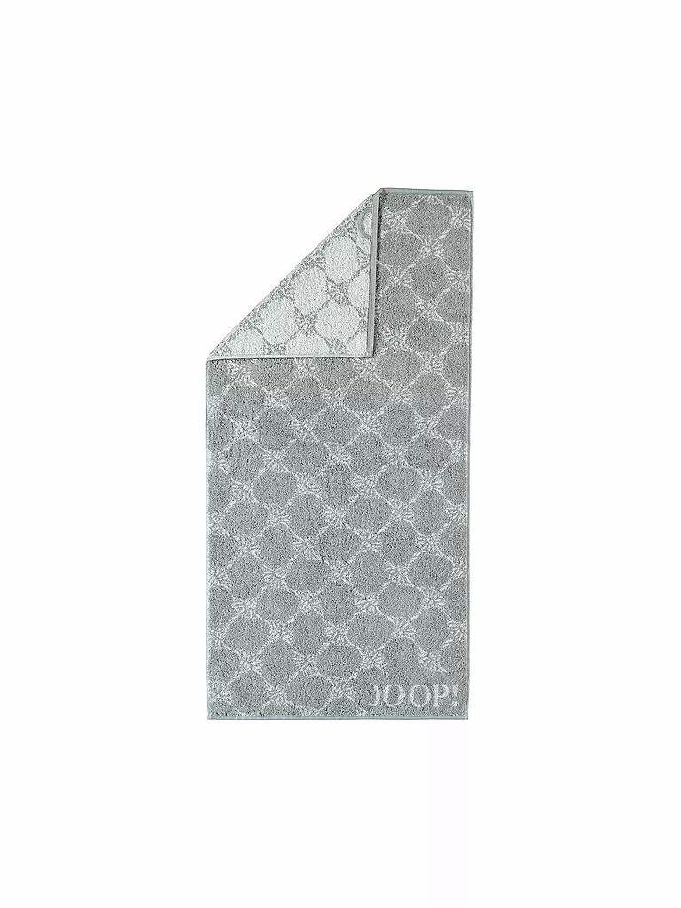JOOP | Asciugamano "Cornflower" 80x150cm (argento) | Grigio