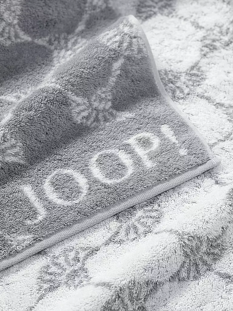 JOOP | Asciugamano "Cornflower" 80x150cm (argento) | 