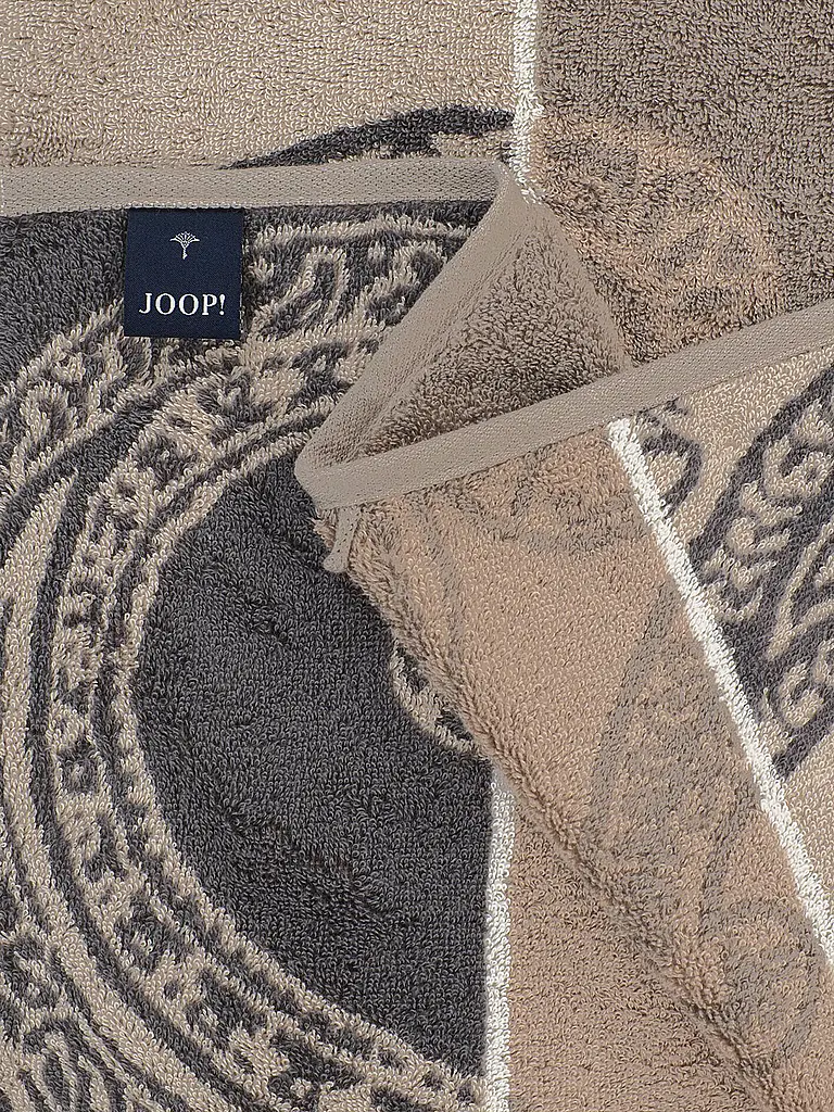 JOOP | Asciugamano 50x100cm CONTOUR PAISLEY Taupe | Cammello