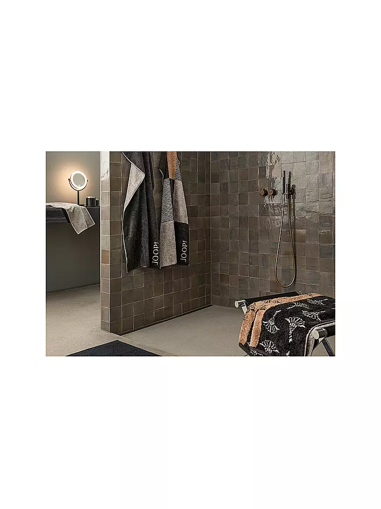 JOOP | Asciugamano 50x100cm DIVIDED CORNFLOWER Pietra | Grigio