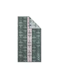JOOP | Asciugamano 50x100cm DIVIDED CORNFLOWER Pietra | Verde scuro