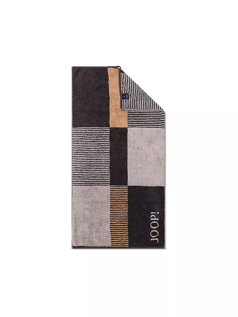 JOOP | Asciugamano 50x100cm DIVIDED SQUARES Stone | Grigio