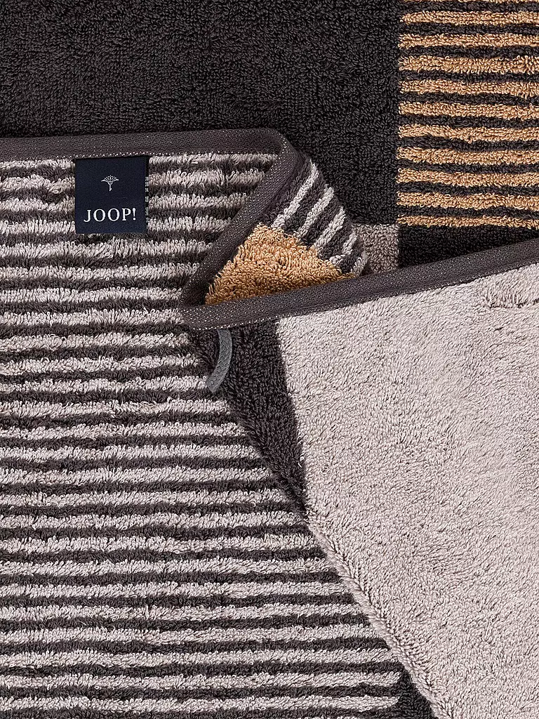 JOOP | Asciugamano 50x100cm DIVIDED SQUARES Stone | Grigio