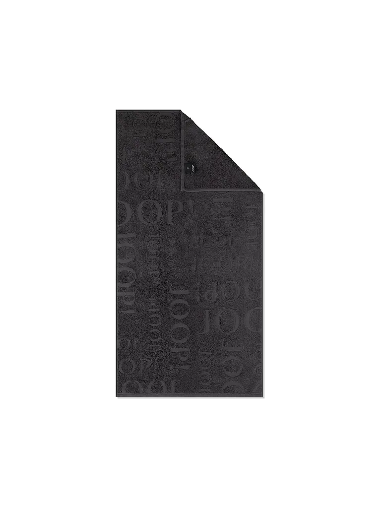 JOOP | Asciugamano 50x100cm STUDIO REPEAT Basalto | Nero