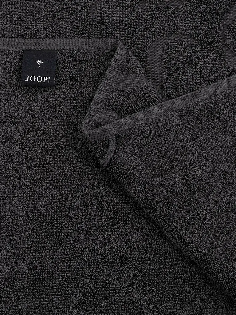 JOOP | Asciugamano 50x100cm STUDIO REPEAT Basalto | Nero