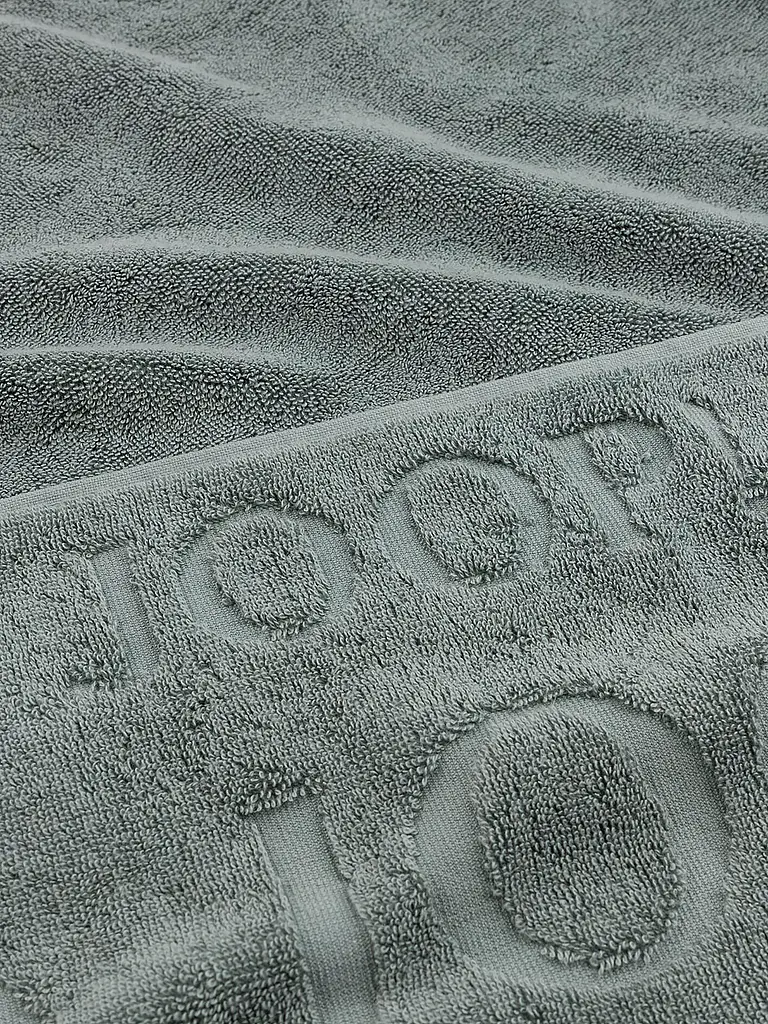 JOOP | Asciugamano 50x100cm STUDIO REPEAT Eucalipto | Verde scuro