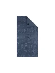 JOOP | Asciugamano 50x100cm STUDIO REPEAT Bianco | Blu scuro