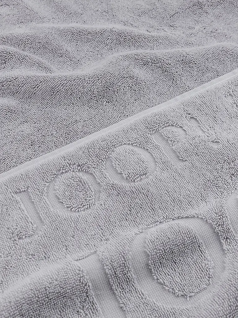 JOOP | Asciugamano 50x100cm STUDIO REPEAT Platino | Grigio chiaro