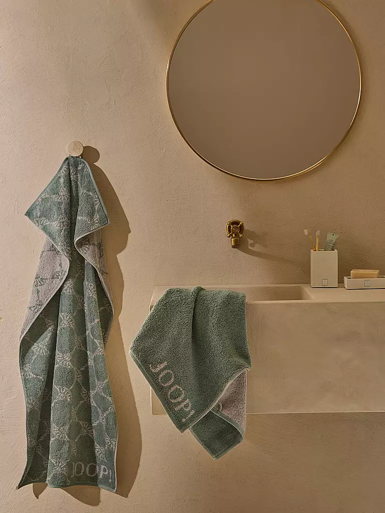 JOOP | Asciugamano Classic Cornflower 50x100cm Pino | Verde chiaro