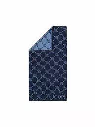 JOOP | Asciugamano Cornflower 50x100cm Navy | Blu scuro