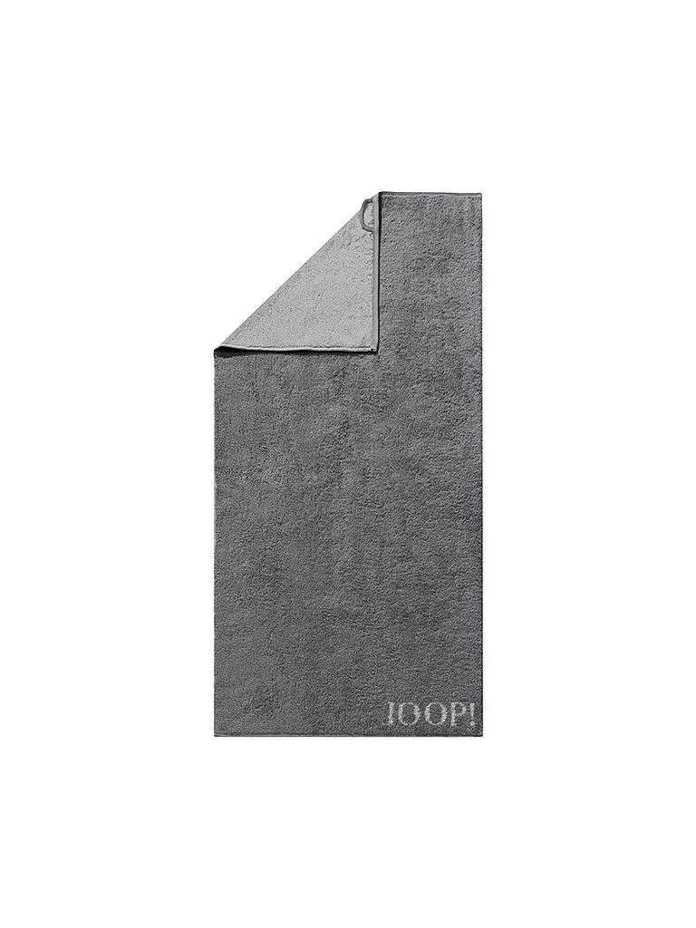 JOOP | Asciugamano doubleface 50x100cm (Antracite) | Grigio