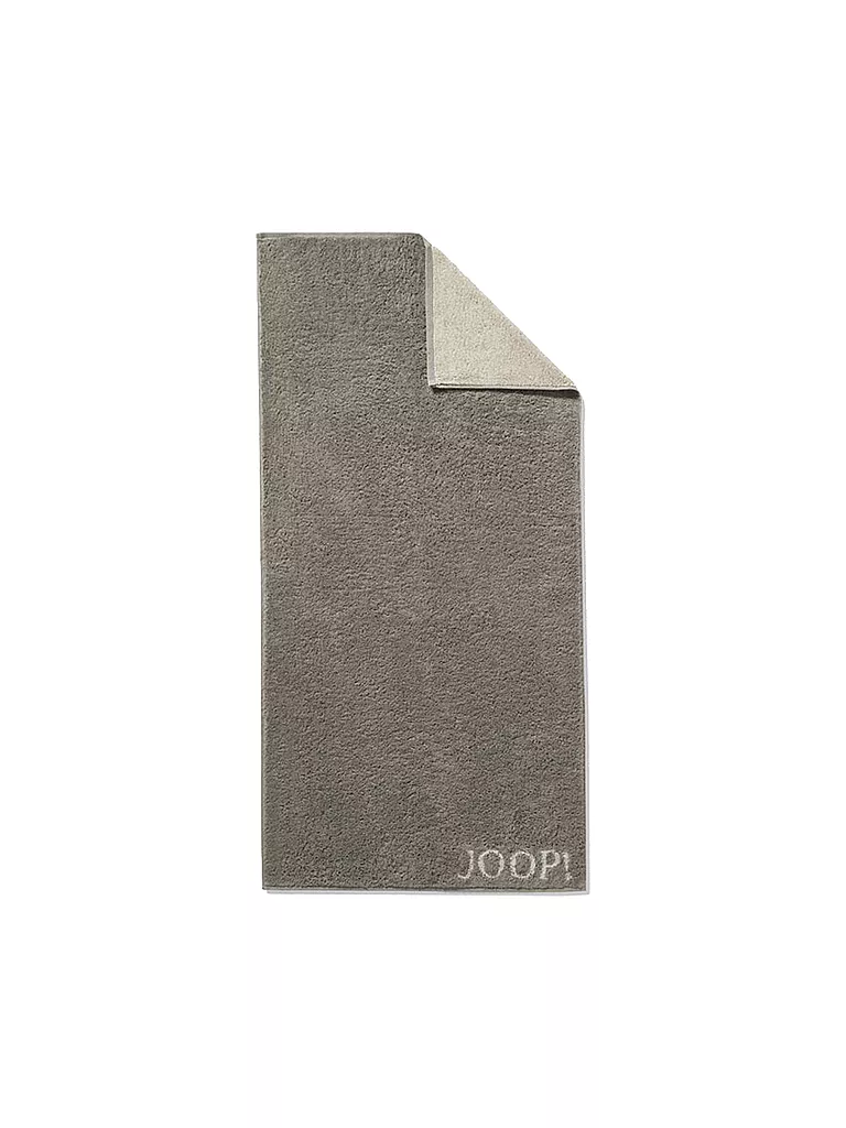 JOOP | Asciugamano Doubleface 50x100cm (Grafite) | Grigio