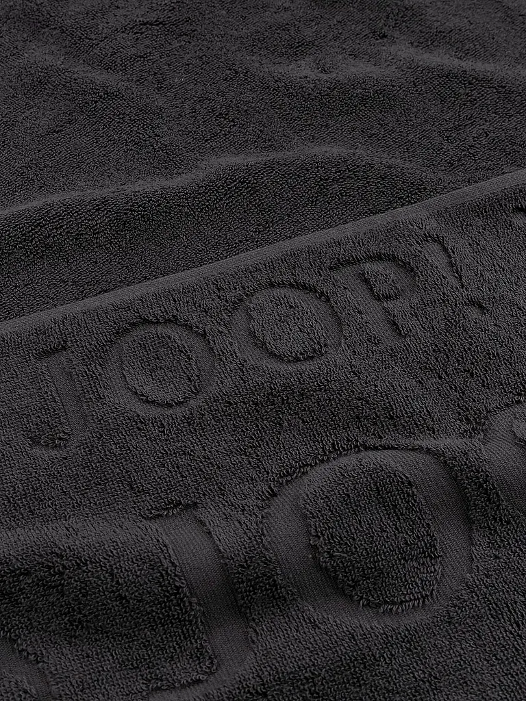 JOOP | Asciugamano per ospiti 30x50cm STUDIO REPEAT Basalto | Nero