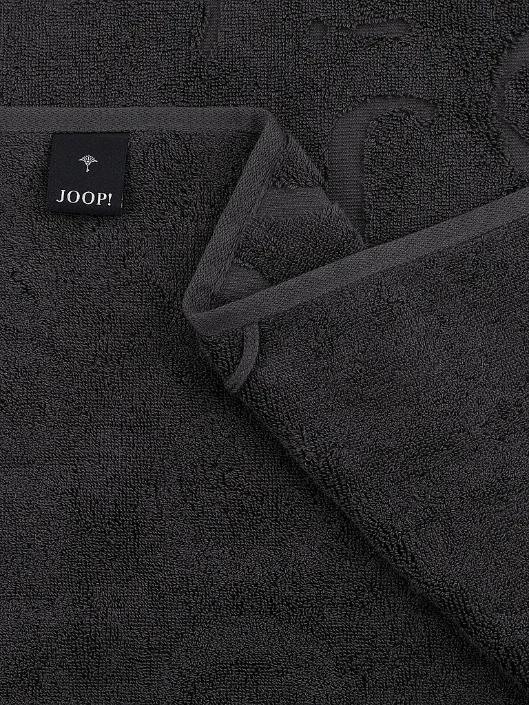 JOOP | Asciugamano per ospiti 30x50cm STUDIO REPEAT Basalto | Nero