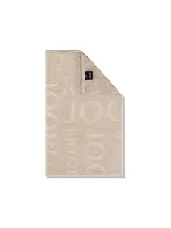 JOOP | Asciugamano per ospiti 30x50cm STUDIO REPEAT Eucalipto | Beige