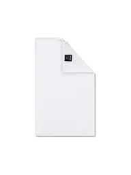 JOOP | Asciugamano per ospiti 30x50cm STUDIO REPEAT Eucalipto | Bianco
