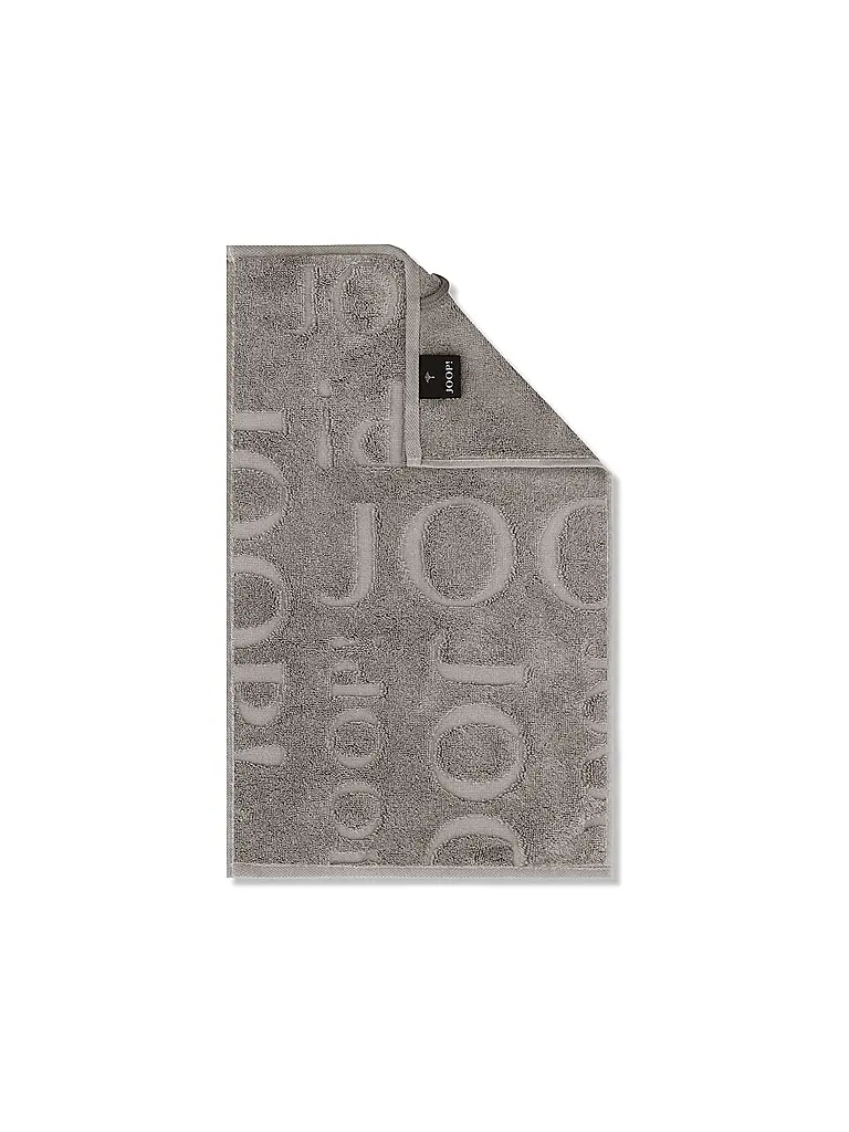 JOOP | Asciugamano per ospiti 30x50cm STUDIO REPEAT Grafite | Grigio