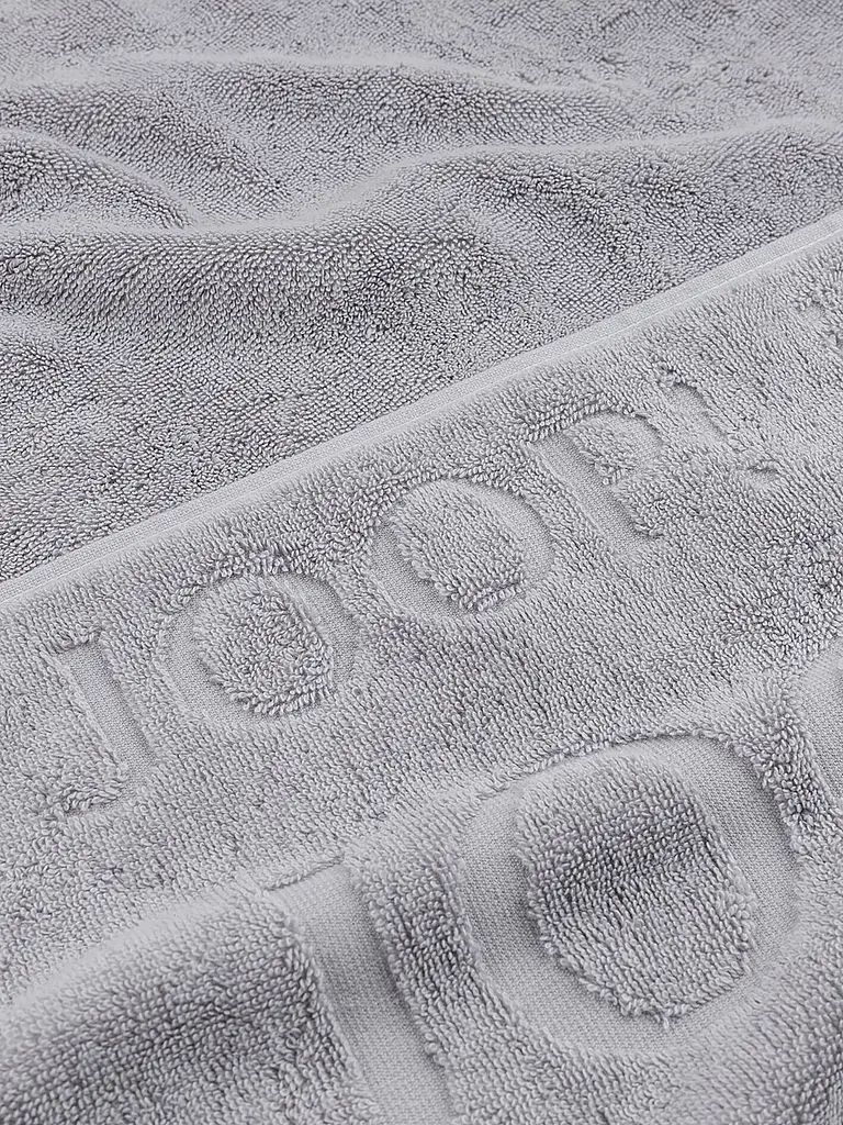 JOOP | Asciugamano per ospiti 30x50cm STUDIO REPEAT Platino | Grigio chiaro