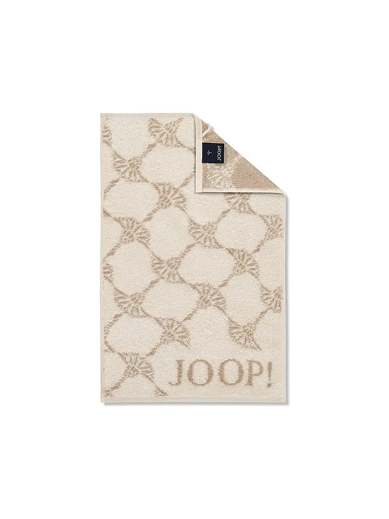 JOOP | Asciugamano per ospiti Classic Cornflower 30x50cm Crema | Crema