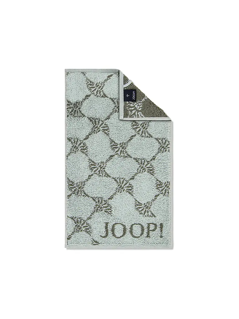 JOOP | Asciugamano per ospiti Classic Cornflower 30x50cm Salvia | Verde chiaro