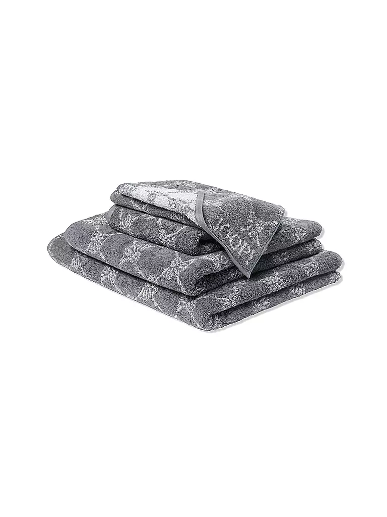JOOP | Asciugamano per ospiti Cornflower 30x50cm (Antracite) |