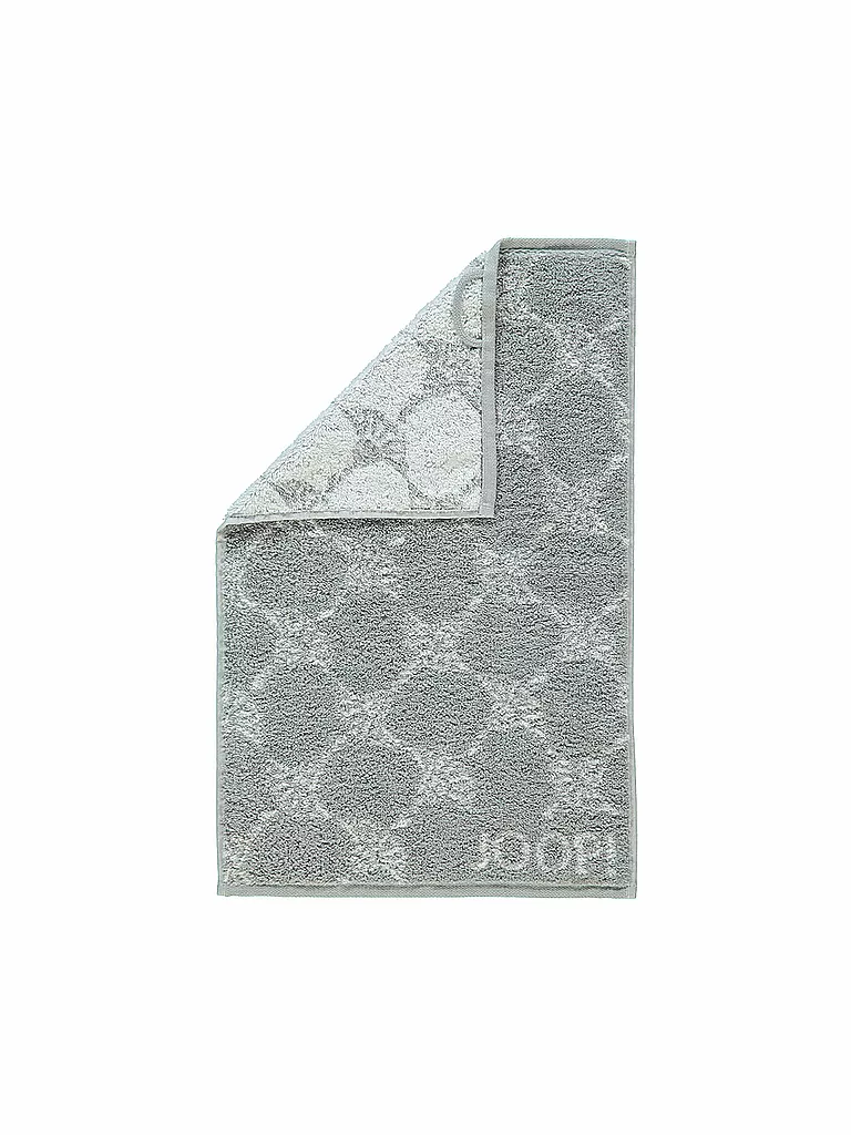 JOOP | Asciugamano per ospiti Cornflower 30x50cm Argento | Grigio