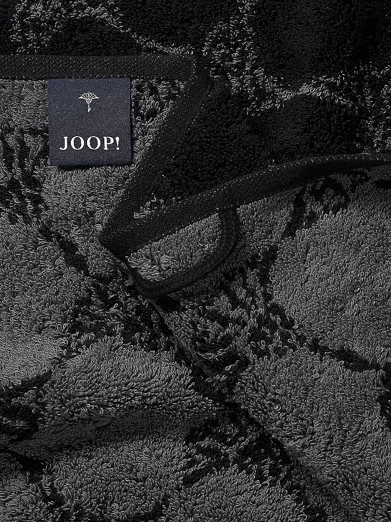 JOOP | Asciugamano per ospiti Cornflower 30x50cm Nero | Nero