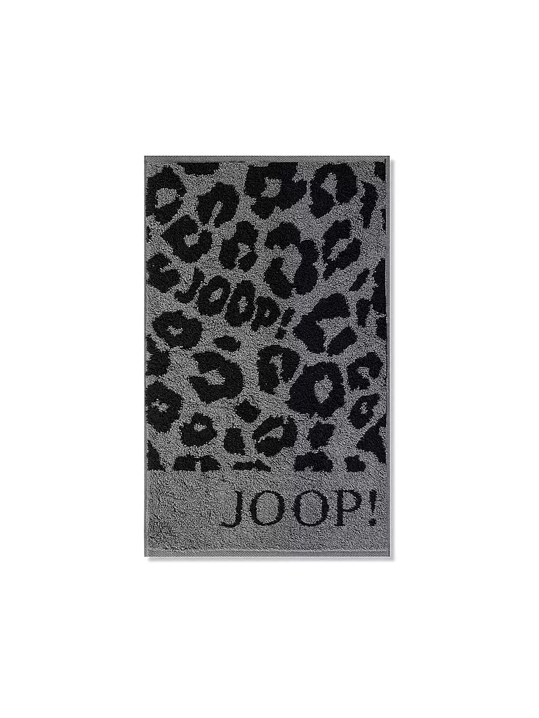 JOOP | Asciugamano per ospiti LEO 30x50cm Grafite | Grigio