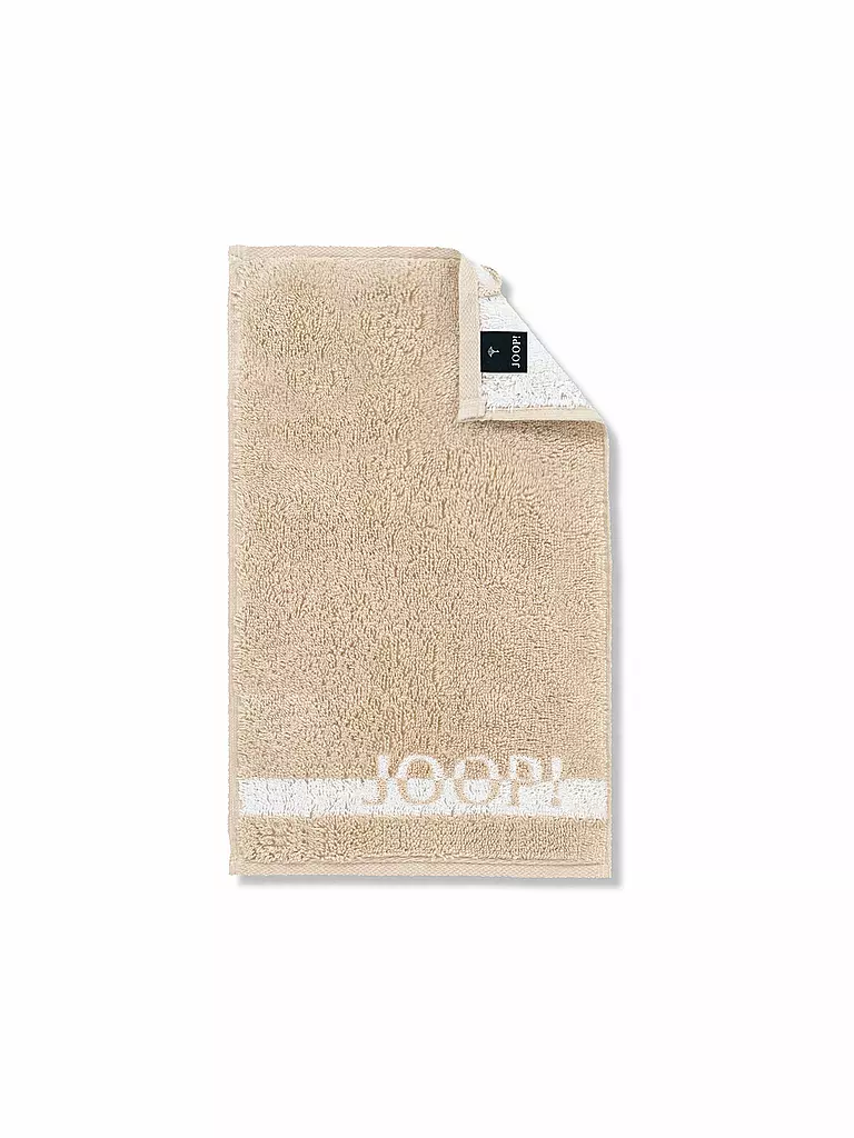 JOOP | Asciugamano per ospiti SPLIT DOUBLEFACE 30x50cm Naturale | Crema