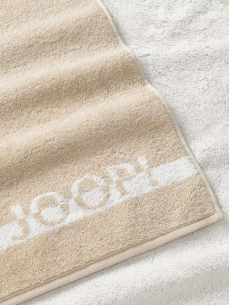 JOOP | Asciugamano per ospiti SPLIT DOUBLEFACE 30x50cm Naturale | Crema
