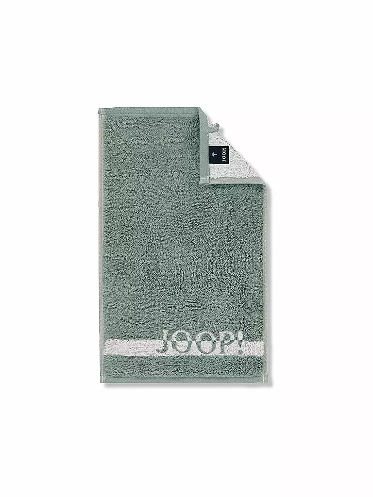 JOOP | Asciugamano per ospiti SPLIT DOUBLEFACE 30x50cm Pino | Verde chiaro