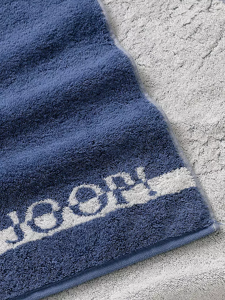 JOOP | Asciugamano SPLIT DOUBLEFACE 50x100cm Ocean | Blu scuro