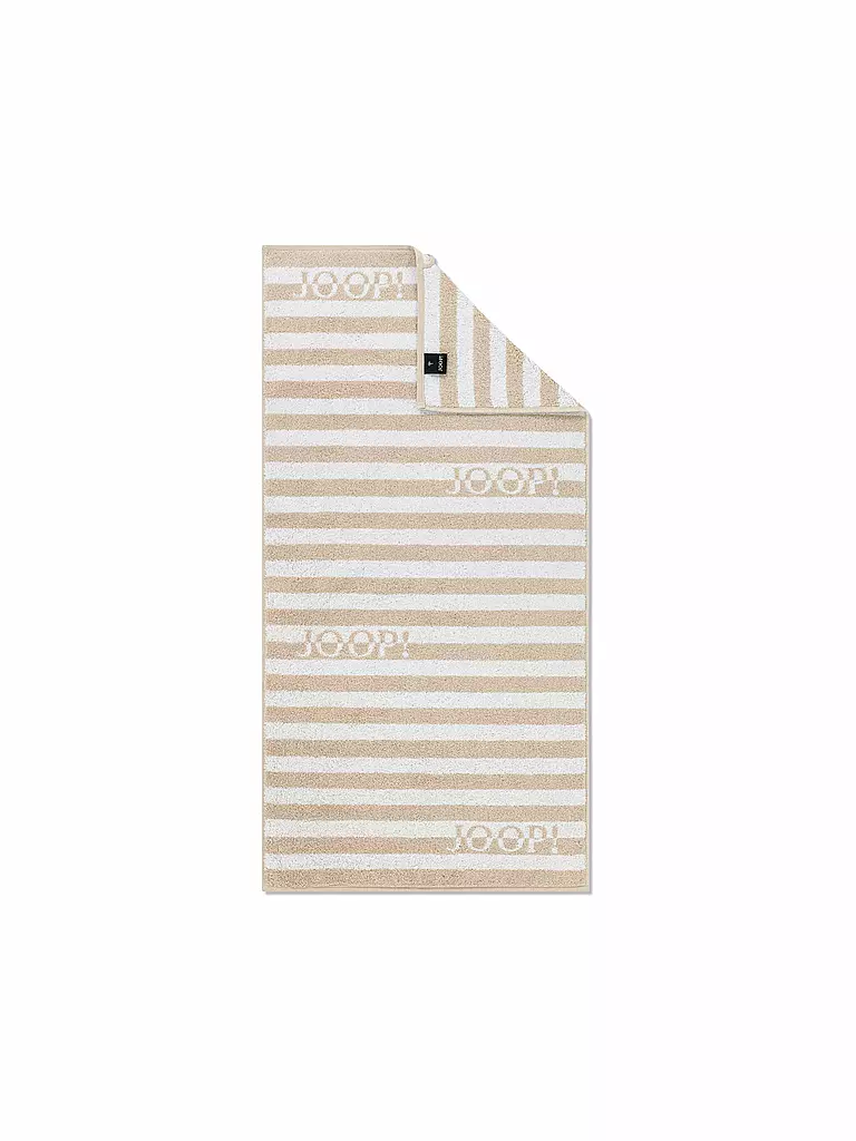 JOOP | Asciugamano SPLIT STRIPES 50x100cm Naturale | Crema