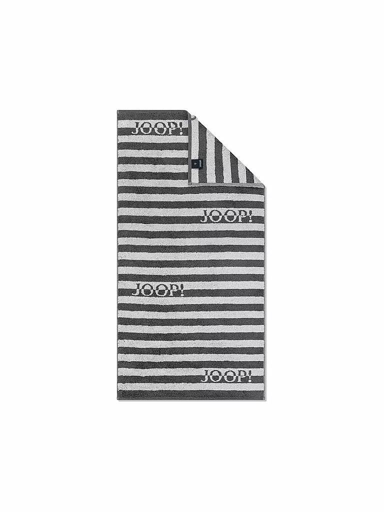 JOOP | Asciugamano SPLIT STRIPES 50x100cm Pietra | Grigio