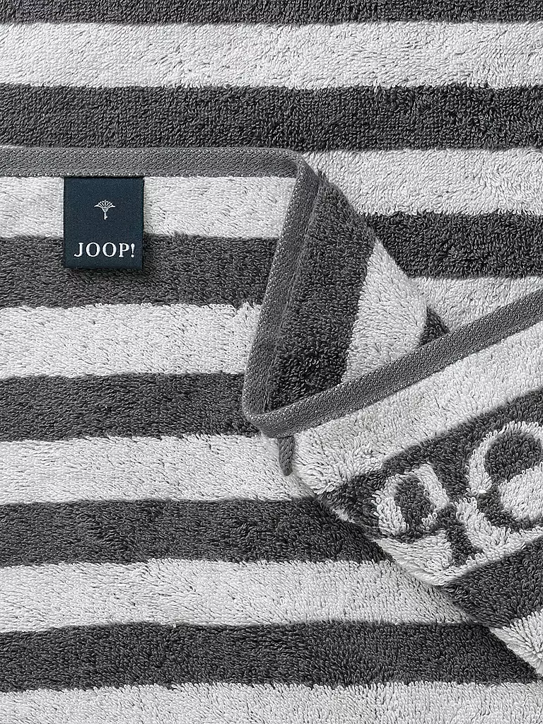 JOOP | Asciugamano SPLIT STRIPES 50x100cm Pietra | Grigio