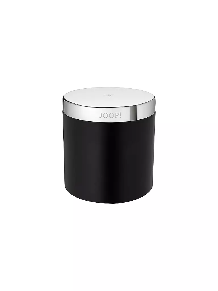 JOOP | Barattolo multiuso Chromeline Black 10,5 cm | Nero