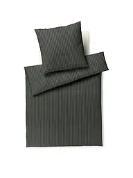 JOOP | Biancheria da letto in flanella 70x90cm/140x200cm SOFT STRIPES | Verde chiaro