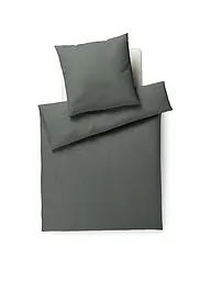 JOOP | Biancheria da letto in flanella SOFT 70x90cm/140x200cm Antracite | Verde chiaro