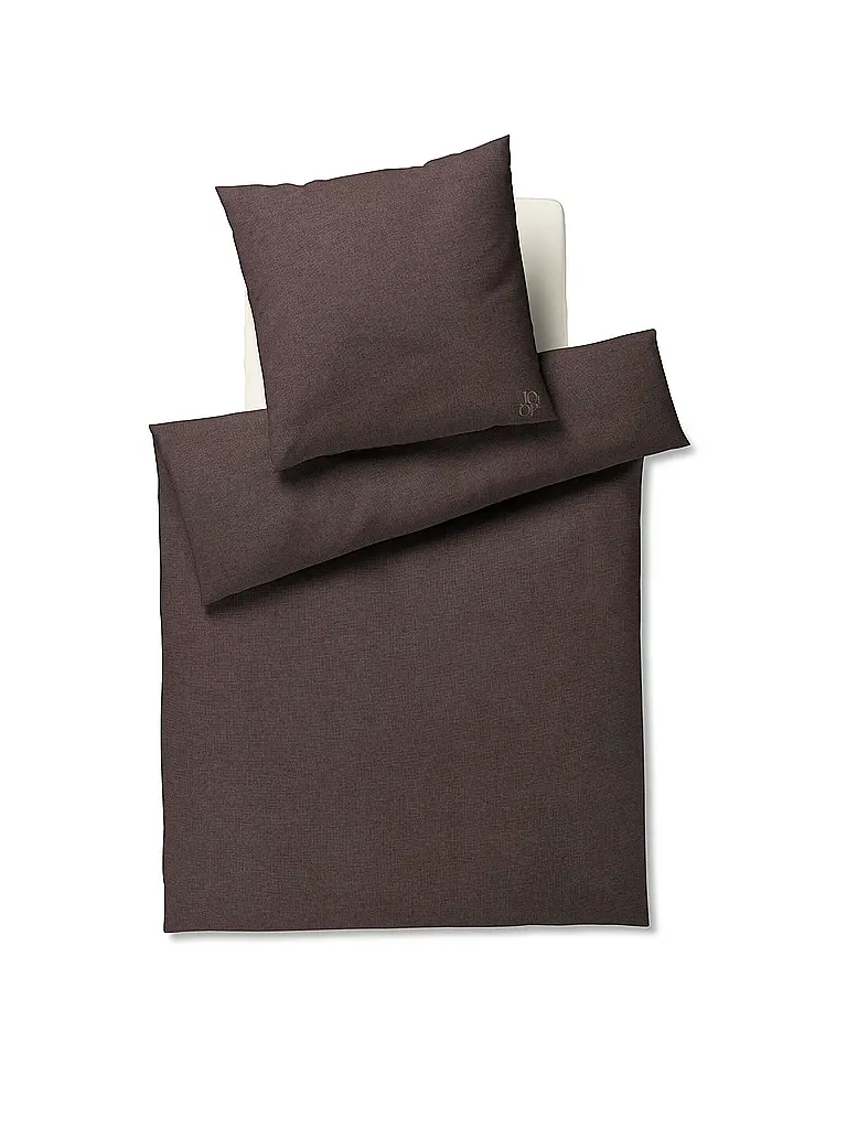 JOOP | Biancheria da letto in flanella SOFT 70x90cm/140x200cm Stone | Grigio chiaro