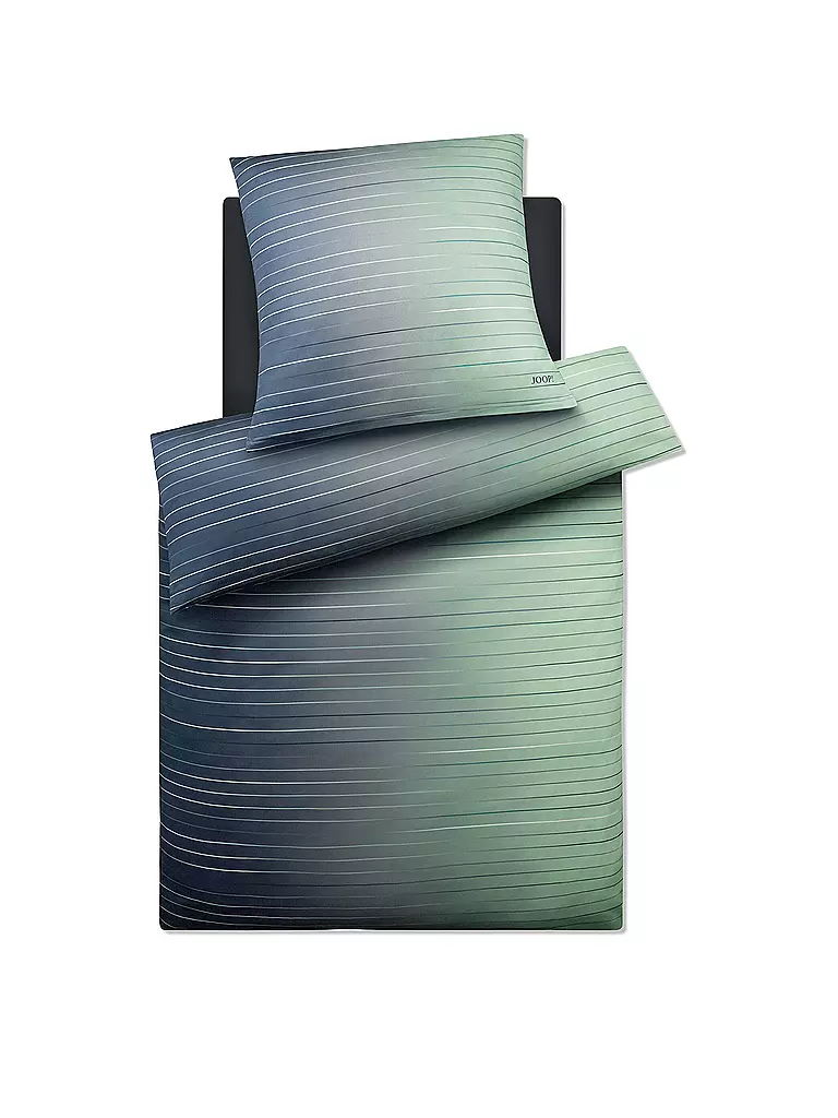 JOOP | Biancheria da letto in raso 2x 70x90cm/200x200cm MOVE Aqua | Menta